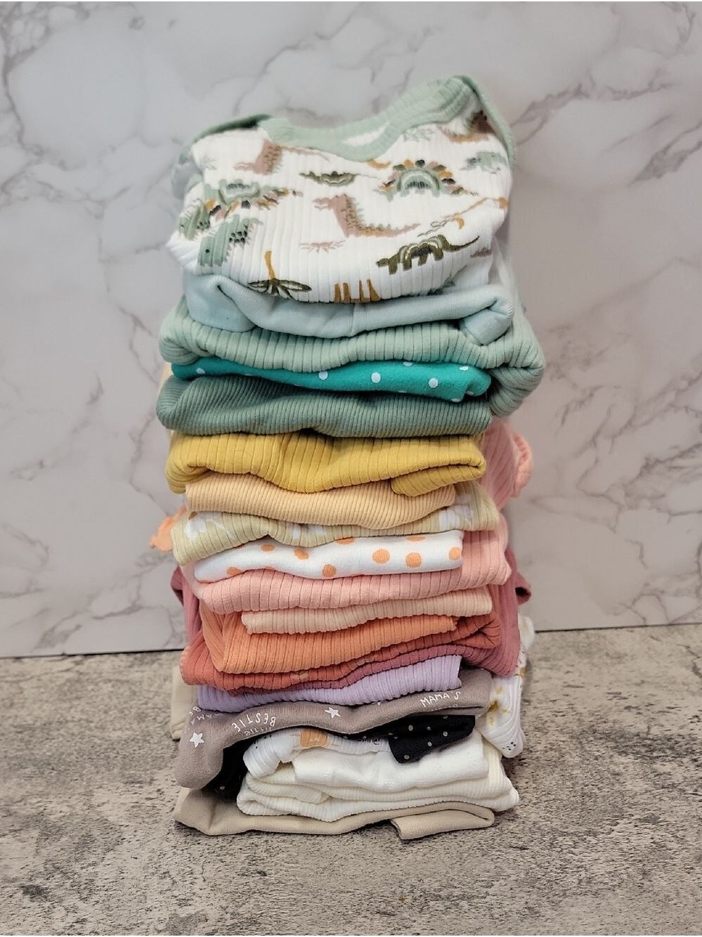 Large bundle of size 3 Months one piece bodysuits - Picture 3 of 8